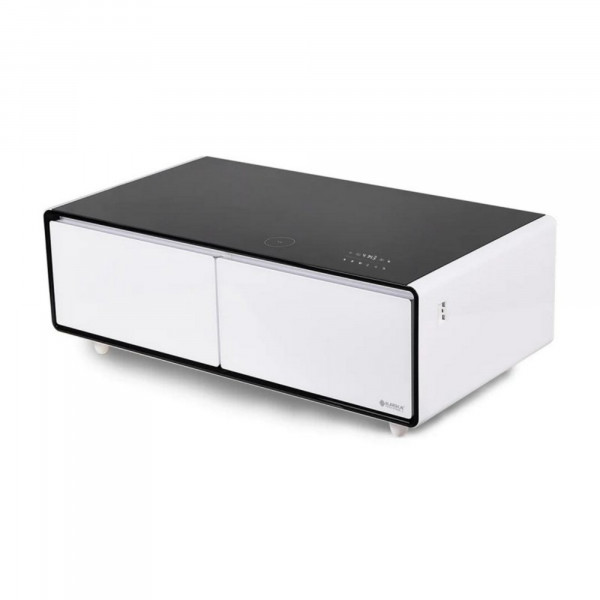 Умный кофейный столик с холодильником EUREKA TB135 White/Black
