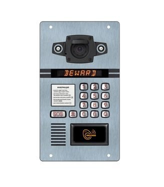 Вызывная панель подъездного IP-домофона DKS15134 (2 Мп 2,8 мм)