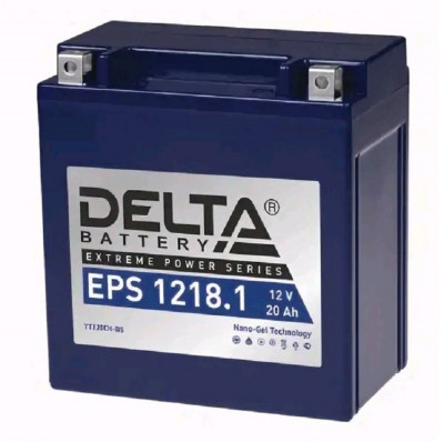 Аккумулятор для ИБП Delta Battery EPS, 161х87х151 мм (ВхШхГ),  необслуживаемый свинцово-кислотный,  12V/18 Ач, (EPS 1218.1)