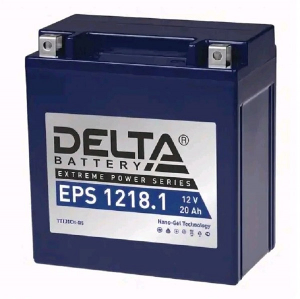 Аккумулятор для ИБП Delta Battery EPS, 161х87х151 мм (ВхШхГ),  необслуживаемый свинцово-кислотный,  12V/18 Ач, (EPS 1218.1)