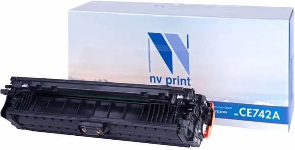 Картридж NV Print CE742A Yellow