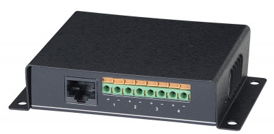 Приёмопередатчик SC&T, портов: 8, RJ45/BNC, (TTP414HD)