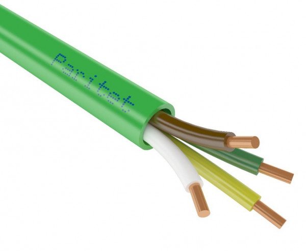 Кабель для систем передачи данных пониженной пожароопасности c низким дымо- и газовыделением, с низкой токсичностью продуктов горения. КСВВнг(А)-LSLTx 4х0,5