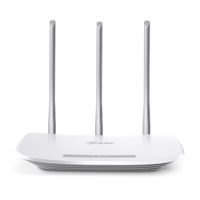 Маршрутизатор TP-Link, портов: 5, LAN: 4, WAN: 1, скорость мб/с: 300, антенн: 3, USB: Нет, 35х230х144 мм (ВхШхГ), цвет: белый, TL-WR845N