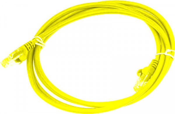 Шнур коммутационный Lanmaster, кат. 5е, неэкр., U/UTP, RJ45/RJ45, 7м, LSZH, жёлтый, (LAN-PC45/U5E-7.0-YL)