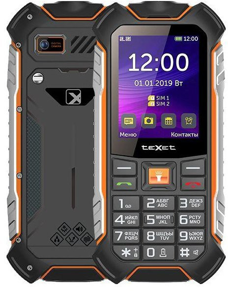 Телефон Texet TM-530R Black