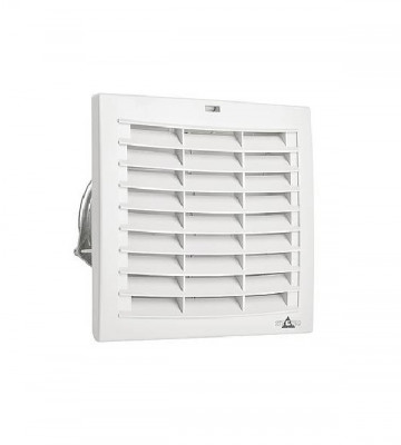 Вентилятор STEGO FPI 018, с фильтром, 230V, 176х176х142 мм (ВхШхГ), вентиляторов: 1, 55 дБ, IP54, поток: 170 м3/ч, для электротехнических шкафов, цвет: светло-серый