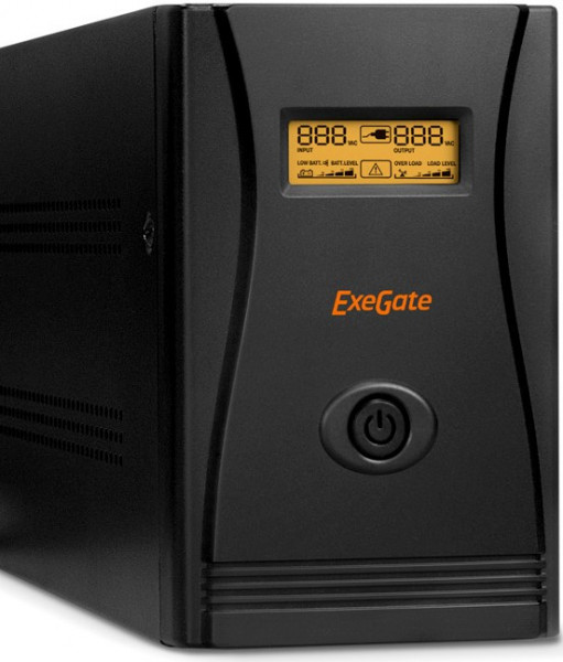 ИБП ExeGate SpecialPro Smart LLB-2200 LCD (EURO,RJ,USB)