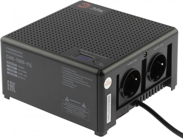 Стабилизатор напряжения ЭРА СНК-1000-УЦ