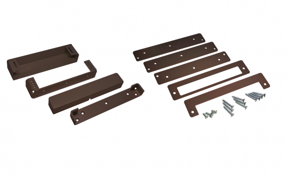 Комплект монтажа электромагнитного замка MK AL-250 SM-Shift (коричневый)
