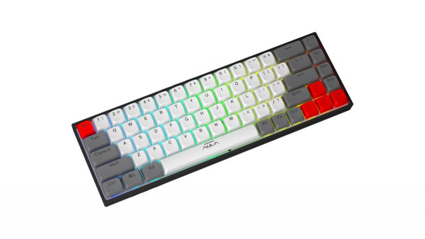 Механическая клавиатура AULA F3068 Gray/White