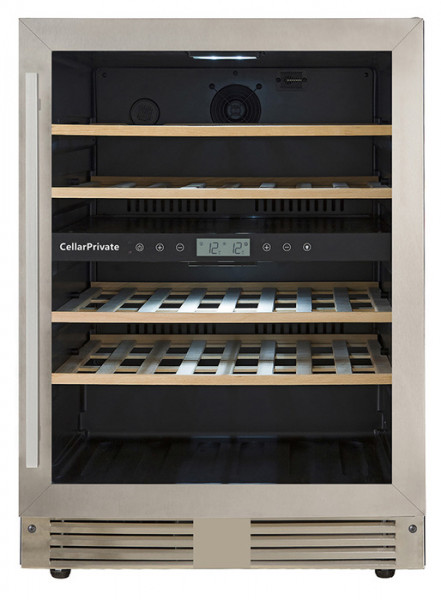 Встраиваемый винный шкаф 22-50 бутылок Cellar Private CP043-2T