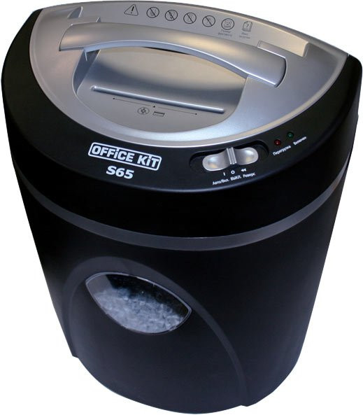 Уничтожитель бумаги (шредер) Office Kit S65 3x8