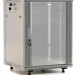 Шкаф телекоммуникационный настенный Hyperline TWB-FC, 19", 22U, 1098х600х600 мм (ВхШхГ), дверь: стекло, разборный, цвет: серый