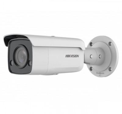 Сетевая IP видеокамера HIKVISION ColorVu, bullet-камера, улица, 8Мп, 1/1,2’, 3840x2160, цв:0,005лк, об-в:2,8мм, DS-2CD2T87G2-L(2.8mm)(C)