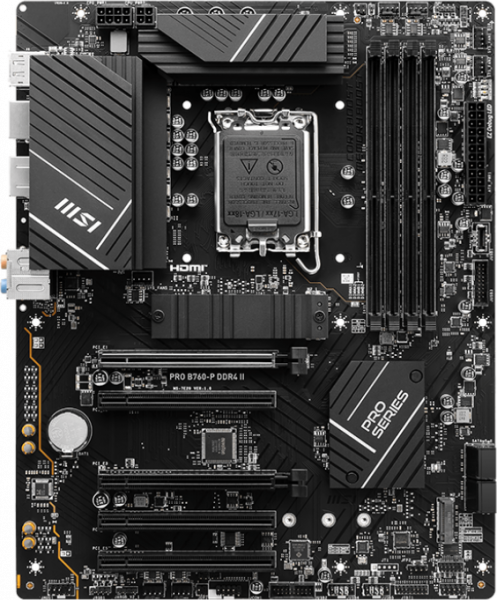 Материнская плата MSI PRO B760-P DDR4 II