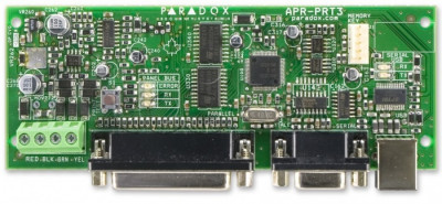 Модуль принтерный Paradox PRT3 c последовательным и параллельным портами