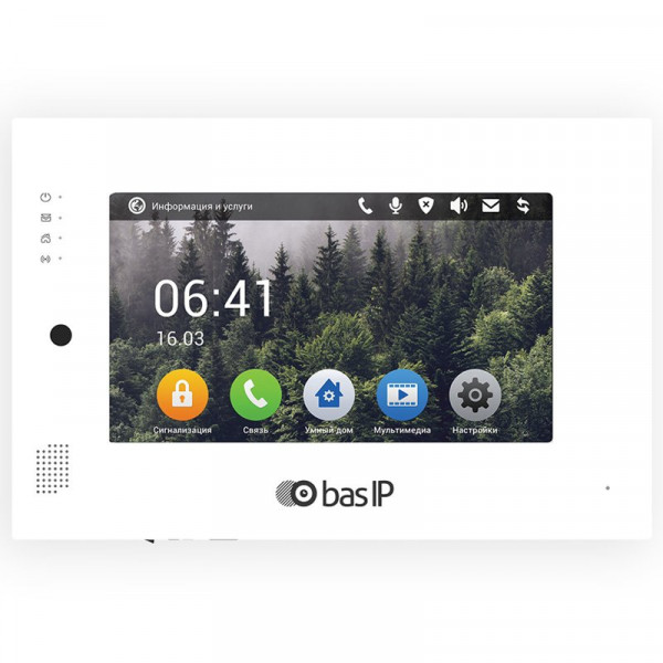IP видеодомофон BAS-IP AP-07L white