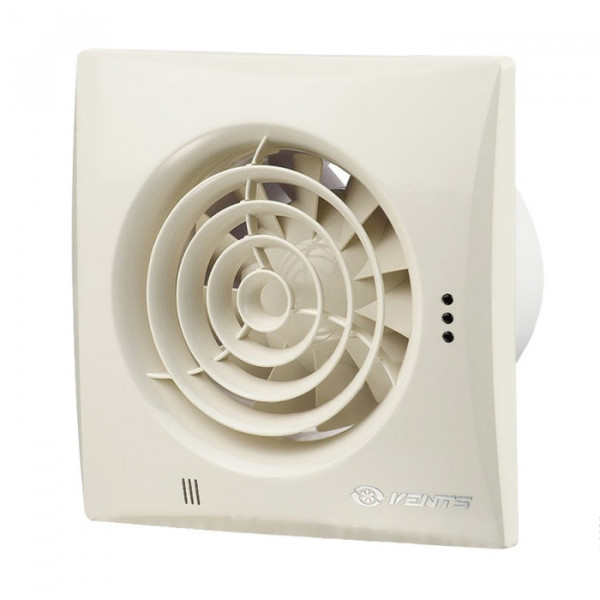 Вытяжка для ванной диаметр 150 мм Vents 150 Quiet слоновая кость