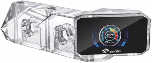 Терминал для СЖО Bykski B-VGA-SC-FX Transparent