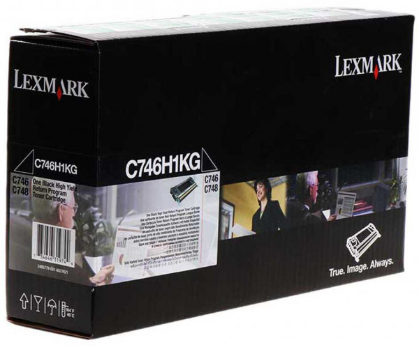 Картридж Lexmark C746H1KG Black