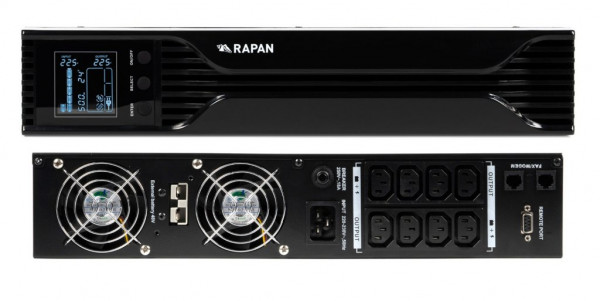 Бесперебойный источник питания RAPAN-UPS 2000 RACK+4x9Ah (8959)