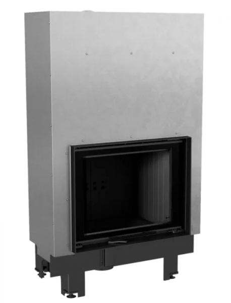 Фронтальная дровяная топка Kratki MBZ/G черная футеровка