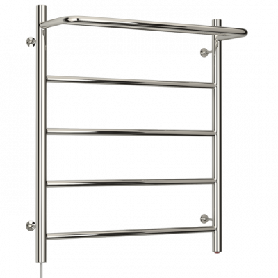 Электрический полотенцесушитель СТИЛЬЕ ЭПС Формат 30 Л 600х400 (Полка + 4) П16