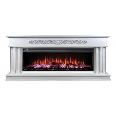 Линейный электрокамин Real-Flame Pasadena 52 с очагом Joker 52