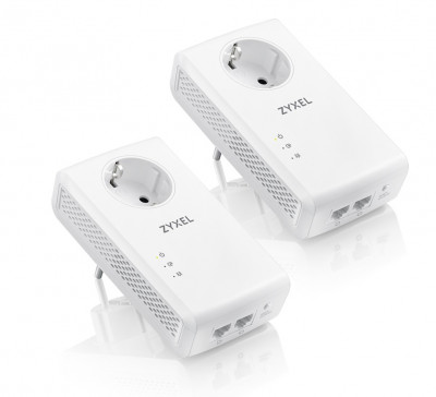Адаптер ZyXEL, портов: 2, RJ45, комплект из 2шт, (PLA5456-EU0201F)