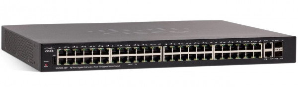 Коммутатор Cisco, SG250X-48P-K9-EU
