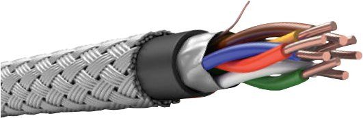 Кабель монтажный, парной скрутки, с изоляцией и оболочкой из полимерной композиции не содержащей галогенов КПСТЭТКГнг(А)-HF 2х2х1,5