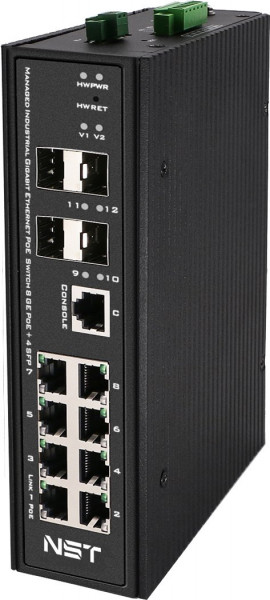Коммутатор с PoE NS-SW-8G4G-SPL/IM