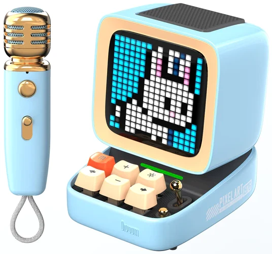 Портативная акустика Divoom Ditoo Mic Blue