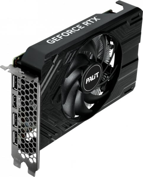 Видеокарта NVIDIA GeForce RTX 4060 Palit StormX 8Gb (NE64060019P1-1070F)