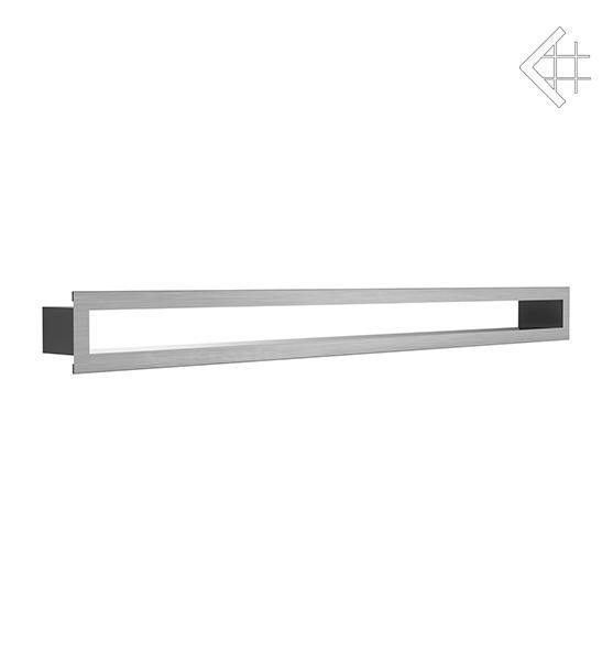 Вентиляционная решетка для камина Kratki Тунель стальная 6x80 TUNEL/6/80/SZ