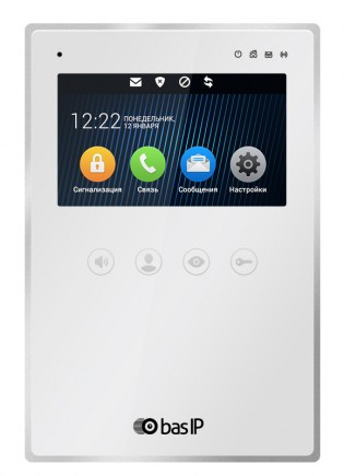 Видеодомофон BAS-IP AZ-04 W v3