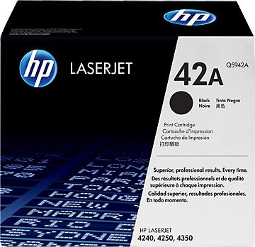 Картридж HP Q5942A (№42A) Black