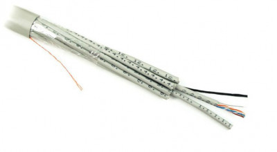 Кабель «витая пара» (LAN) для структурированных систем связи UUTP24W-C5-S24-IN-LSZH-GY