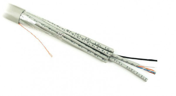 Кабель «витая пара» (LAN) для структурированных систем связи UUTP24W-C5-S24-IN-LSZH-GY