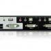 Переключатель KVM Aten, портов: 4, 44х164х437,2 мм (ВхШхГ), USB, RS232, цвет: чёрный