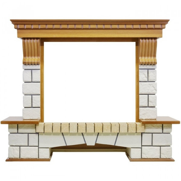 Широкий портал Royal Flame Pierre Luxe под очаг Symphony 2608/Symphony 2624L