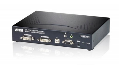 Передатчик Aten, портов: 1, USB (Type B), поддержка IP: есть, (KE6940T-AX-G)
