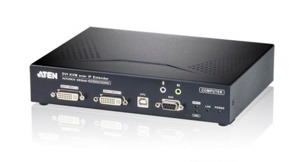 Передатчик Aten, портов: 1, USB (Type B), поддержка IP: есть, (KE6940T-AX-G)