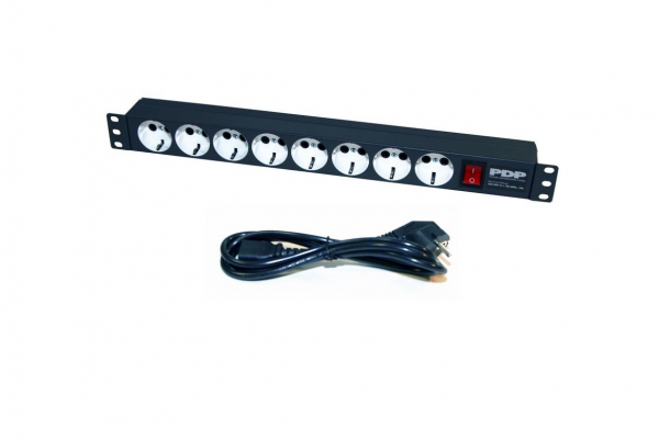 Блок розеток 220 В БР-8П2