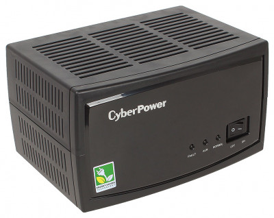 Стабилизатор напряжения CyberPower V-ARMOR, 4000ВА, автоматический, выходная цепь: shuko, iec 60320 с13 х 5, входная цепь: iec 60320 c14, напольный, 205х146х113 (ШхГхВ),  однофазный, (V-ARMOR 4000E)