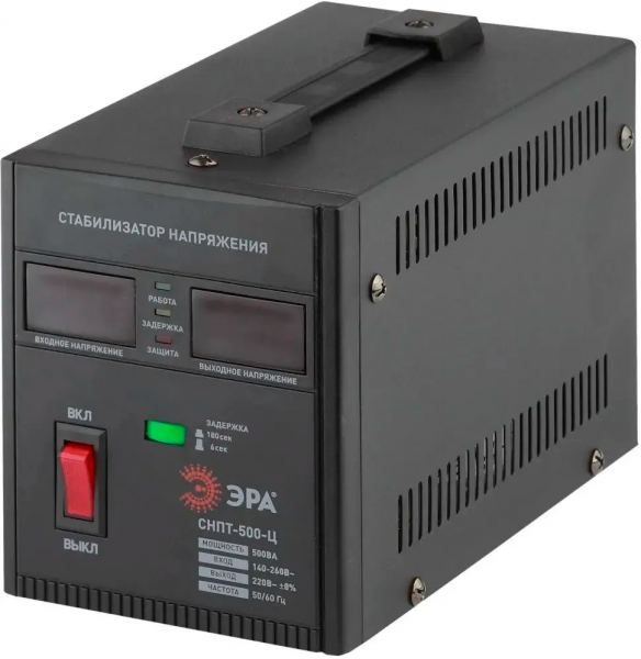 Стабилизатор напряжения ЭРА СНПТ-500-Ц