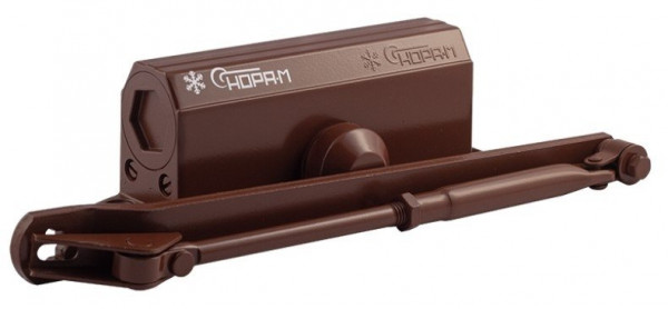 Доводчик дверной морозостойкий НОРА-М №3S бол. F (коричневый)