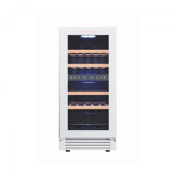 Встраиваемый винный шкаф 22-50 бутылок Cellar Private CP027-2TWH