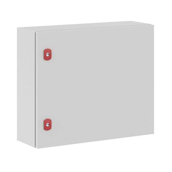 Шкаф электротехнический настенный DKC ST, IP66, 500х600х200 мм (ВхШхГ), дверь: металл, корпус: сталь листовая, цвет: серый, без монтажной панели, (R5ST0562WMP)